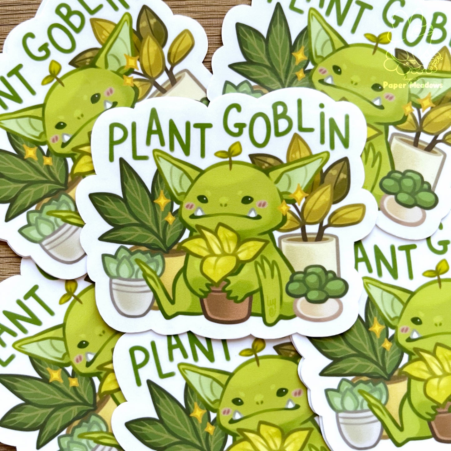 Plant Goblin sticker