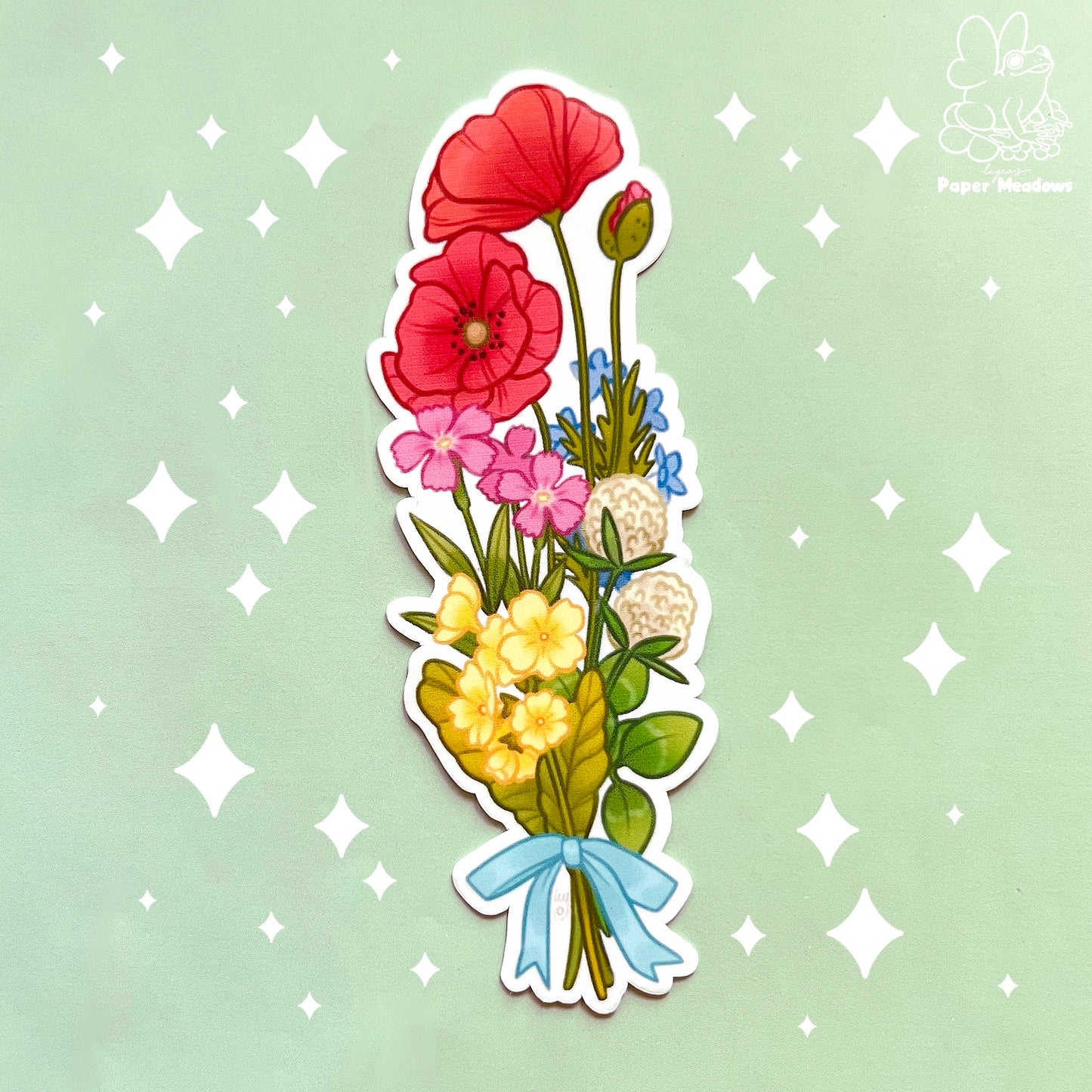 Meadow Flowers sticker