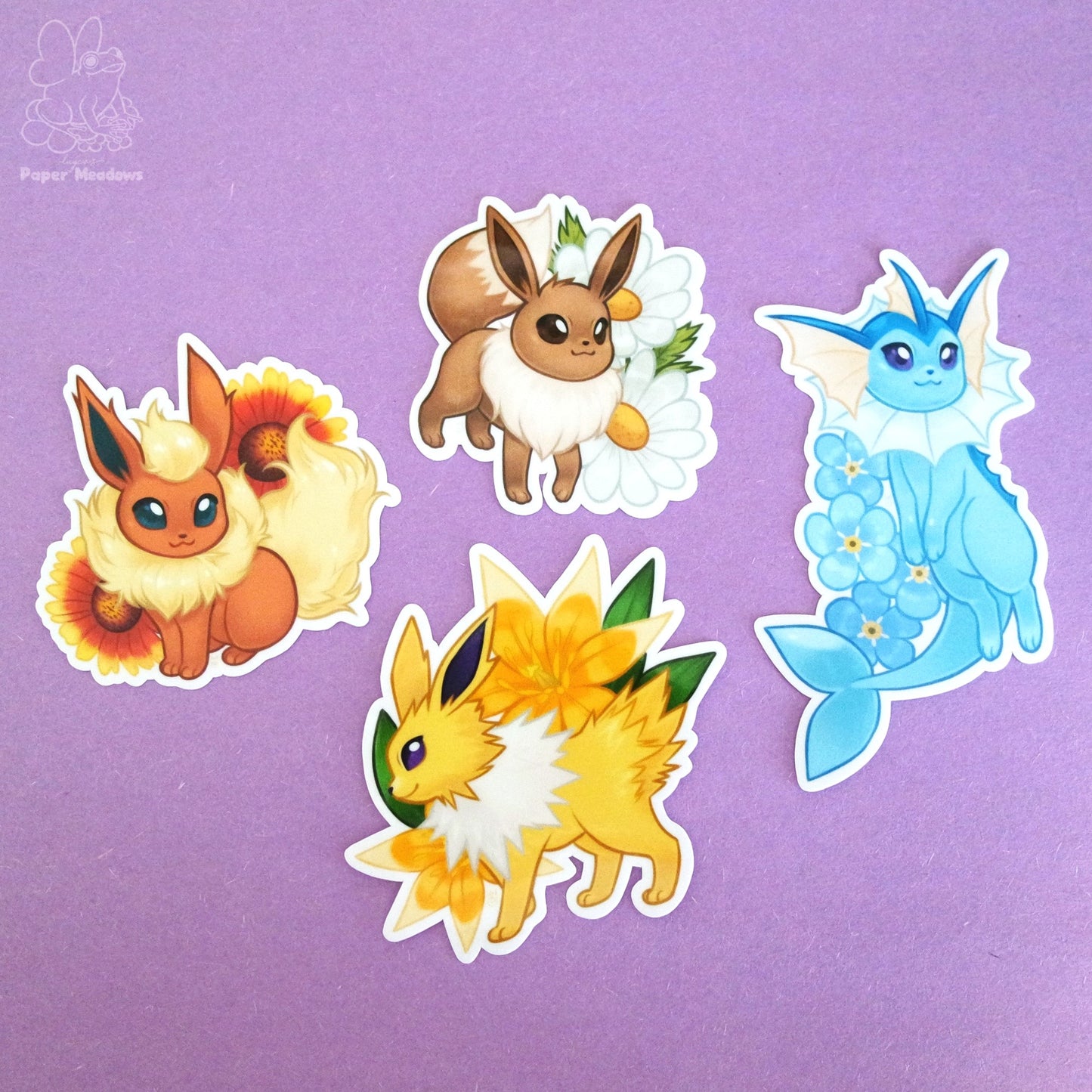 Flowers & Evolutions stickers