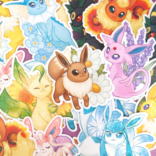 Flowers & Evolutions stickers