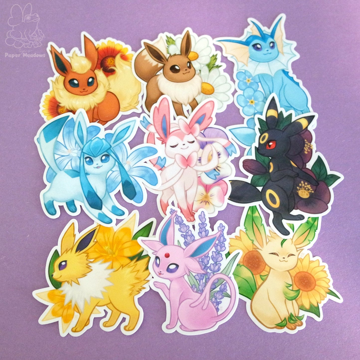 Flowers & Evolutions stickers