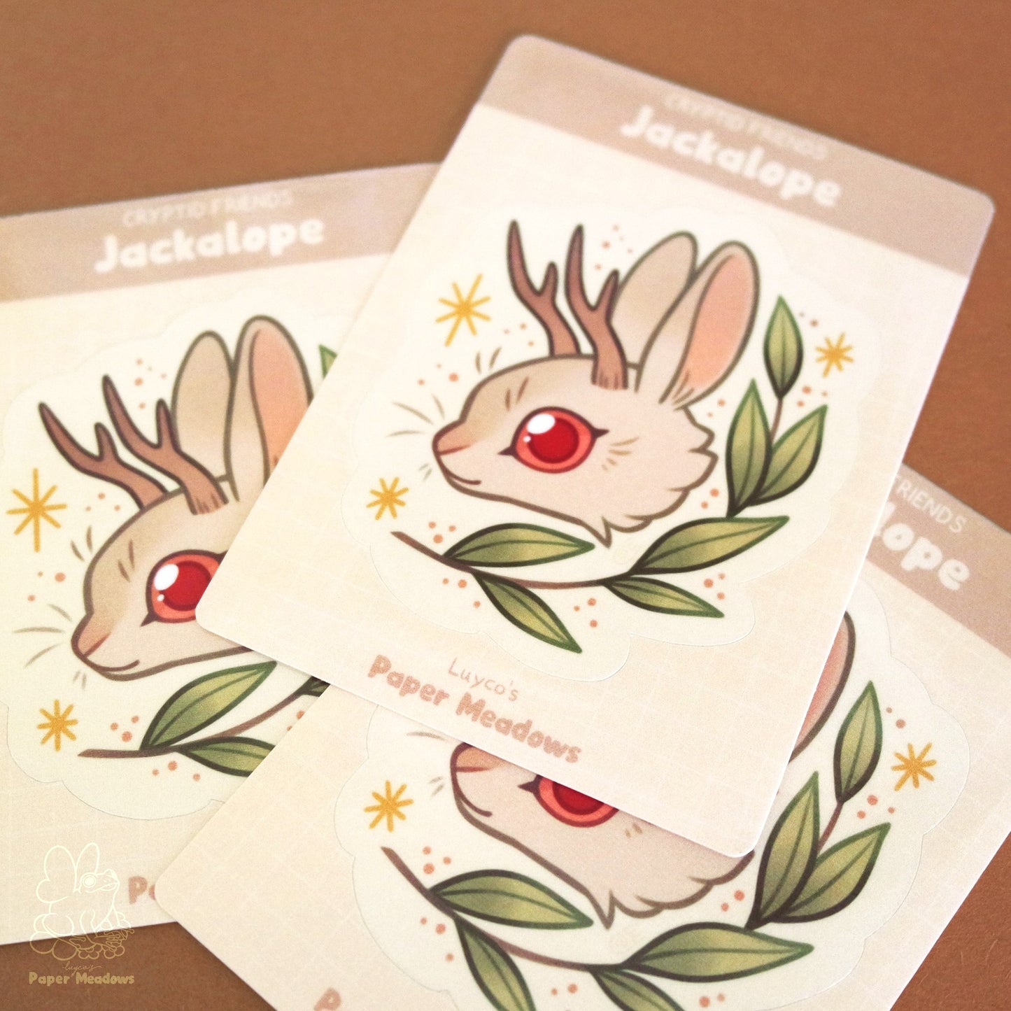 Jackalope sticker