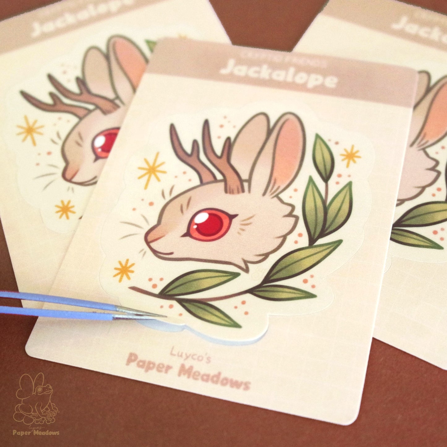 Jackalope sticker