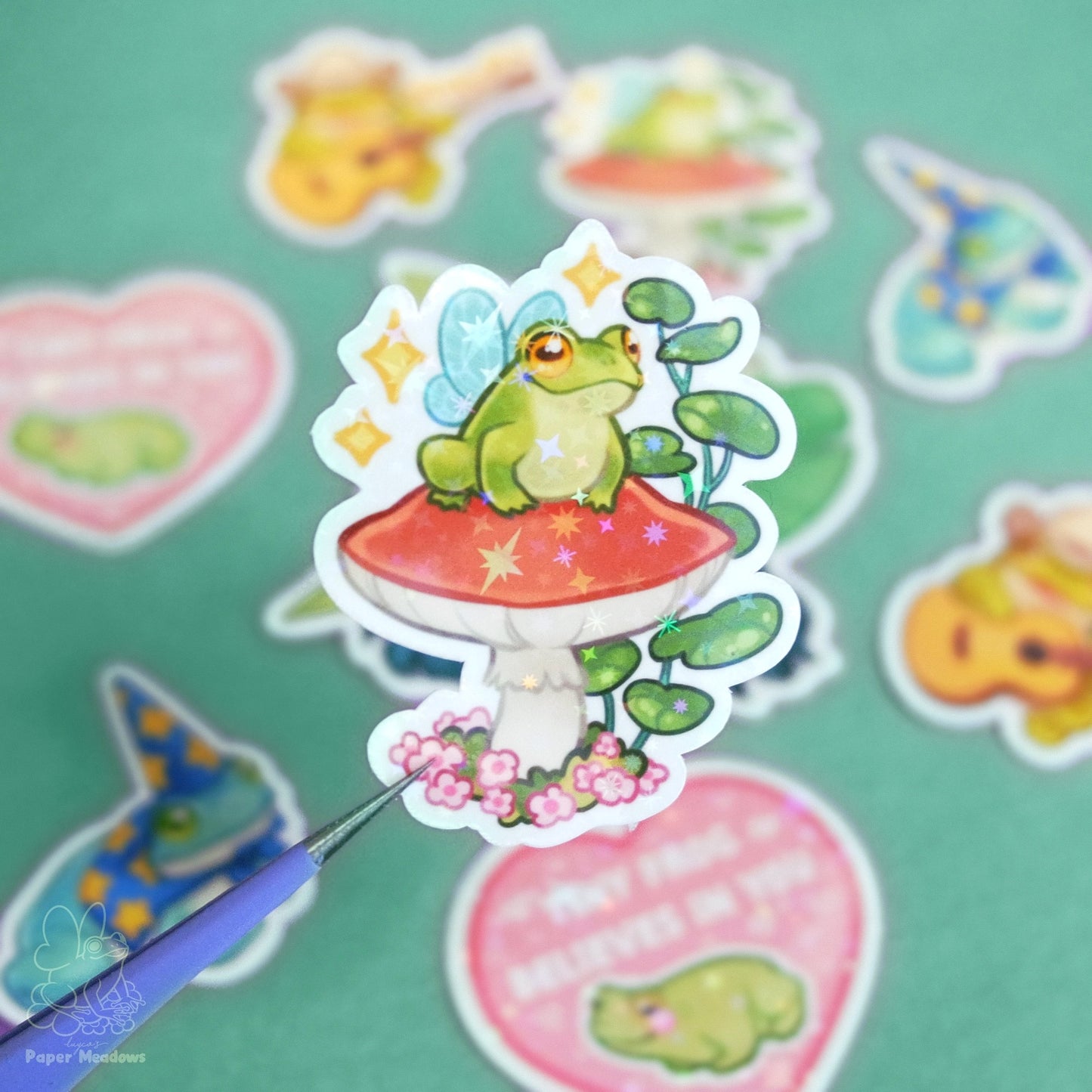 Pond Stories sticker set