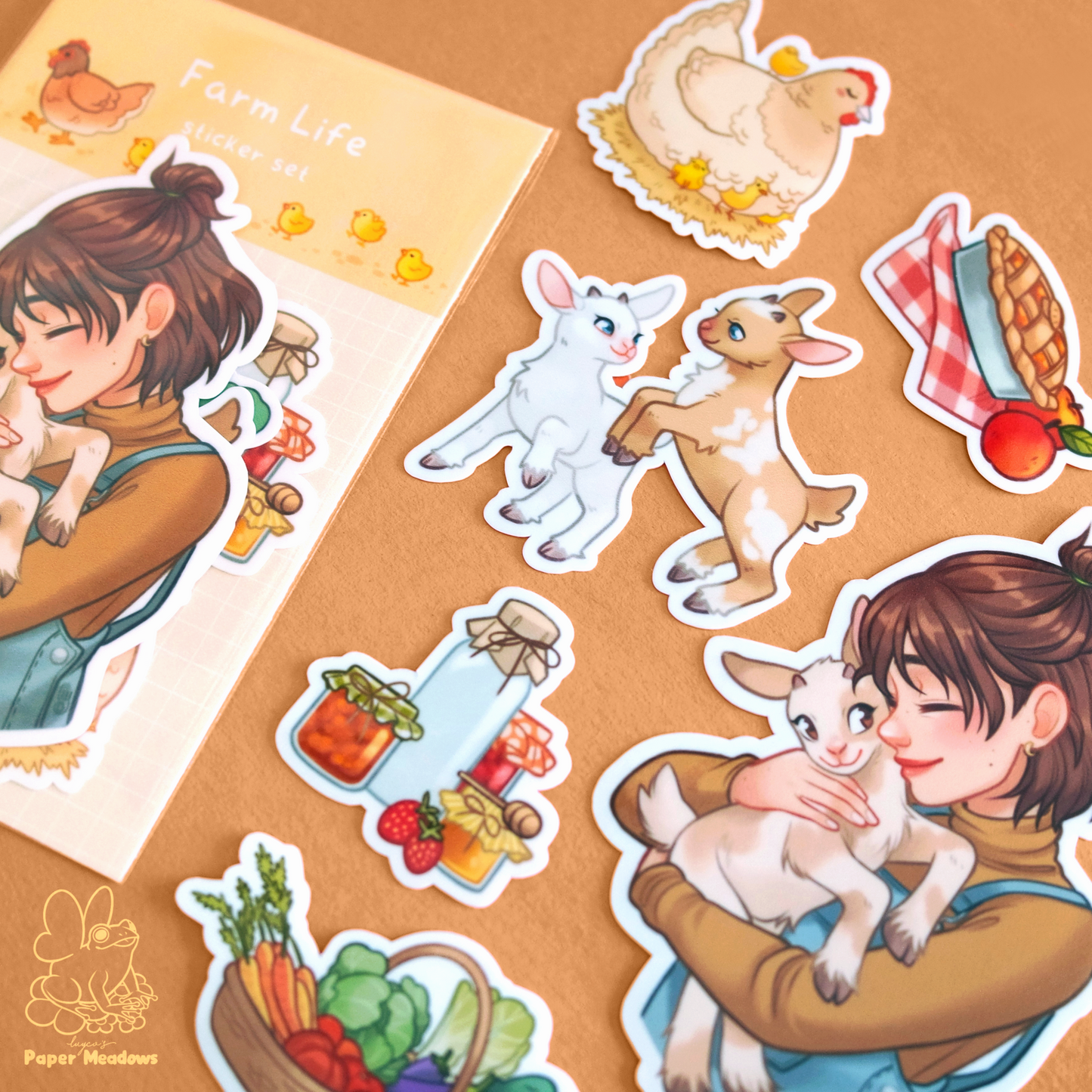 Farm Life sticker set