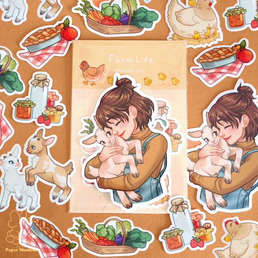 Farm Life sticker set