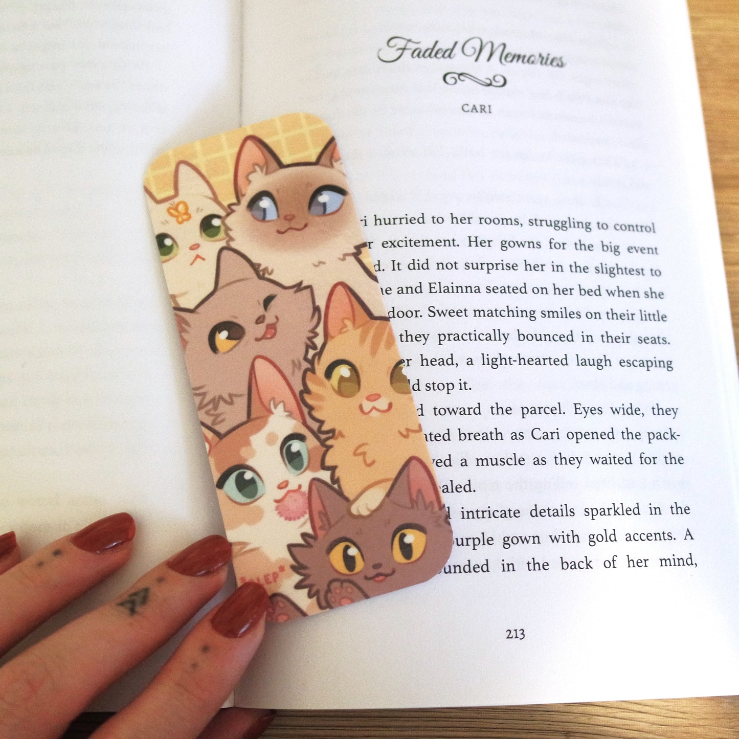 Kitty Bookmark